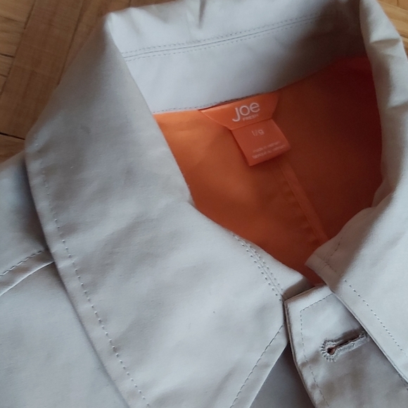 Joe fresh 3/4 lingth raincoat size Large - Picture 2 of 3